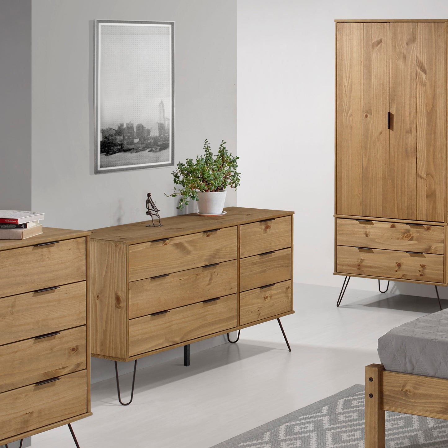Augusta 3+3=6 Drawer Chest of Drawers