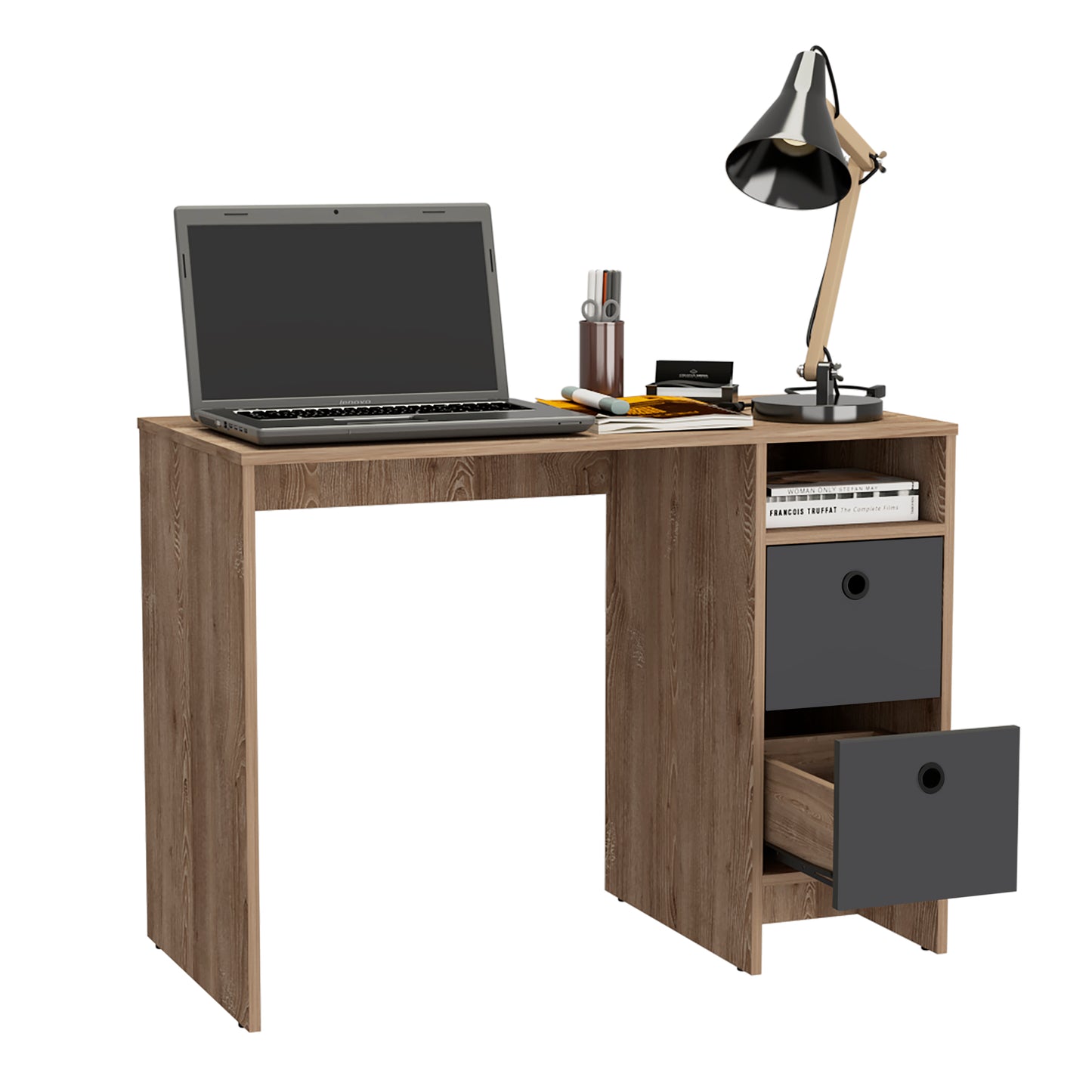 Vegas Desk with 2 Drawers