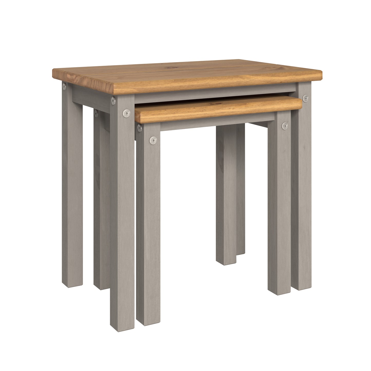 Corona Grey Nest of 2 Tables