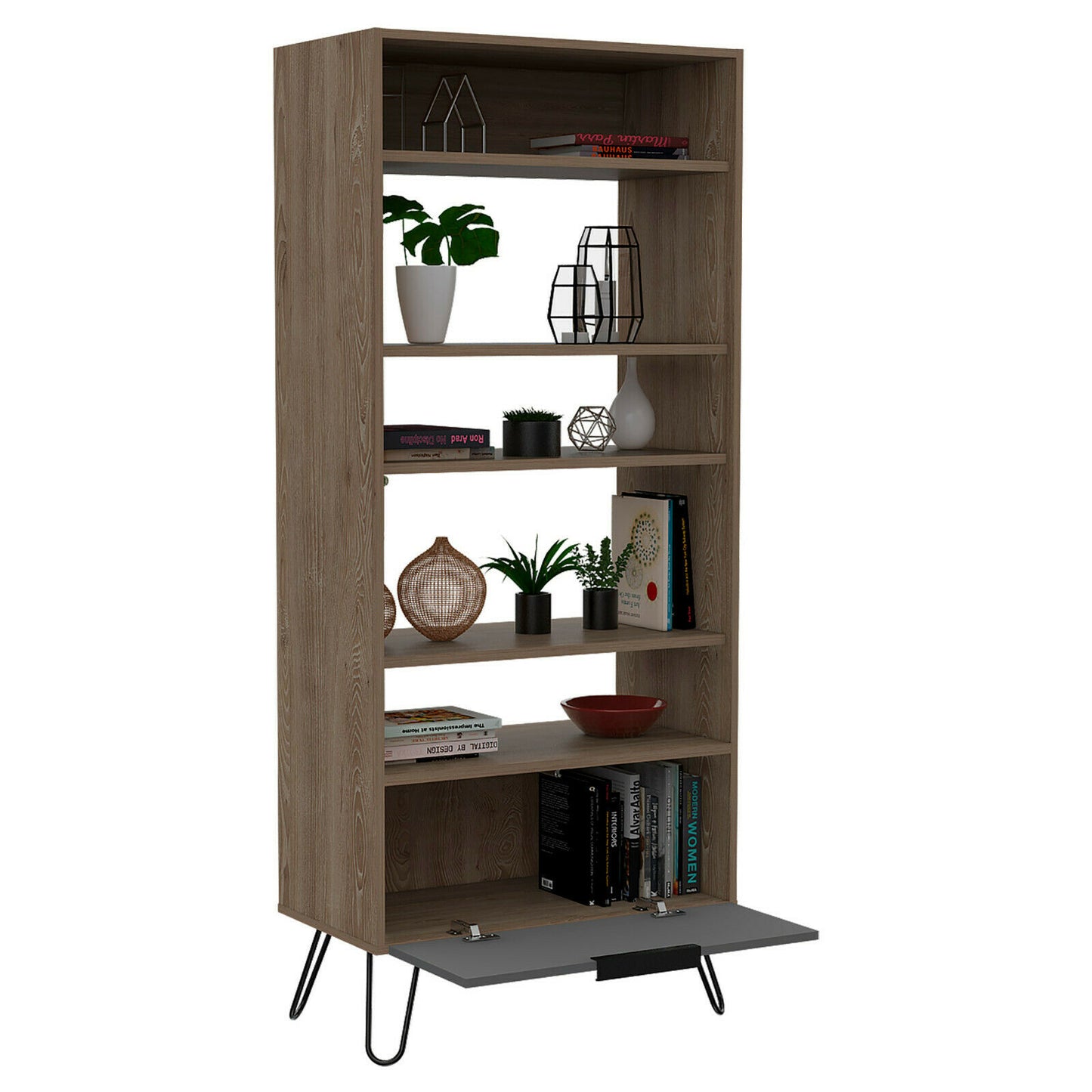 Vegas 1 Door Display Unit Bookcase