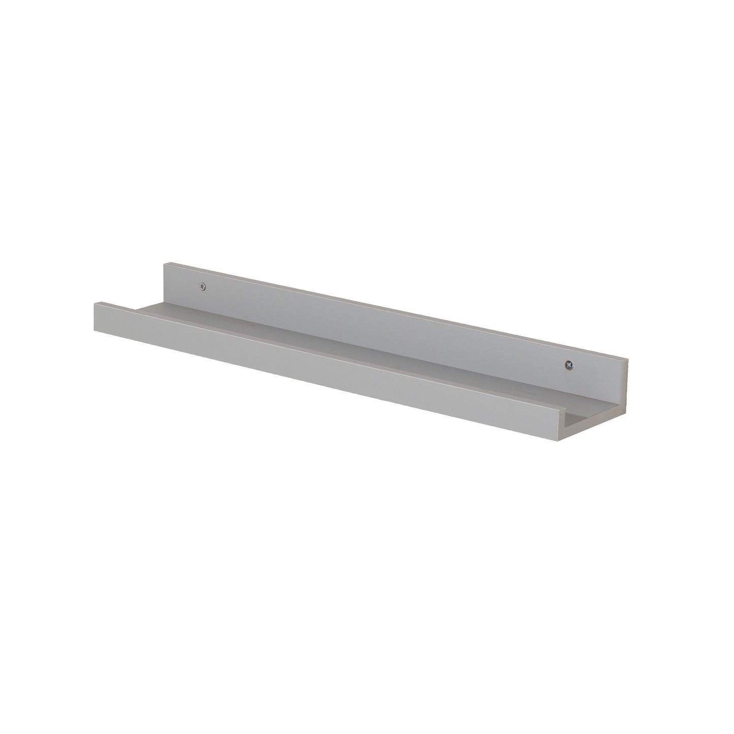 Dura 48cm Light Grey Floating Picture Ledge Shelf Wall Mounted Display Shelf