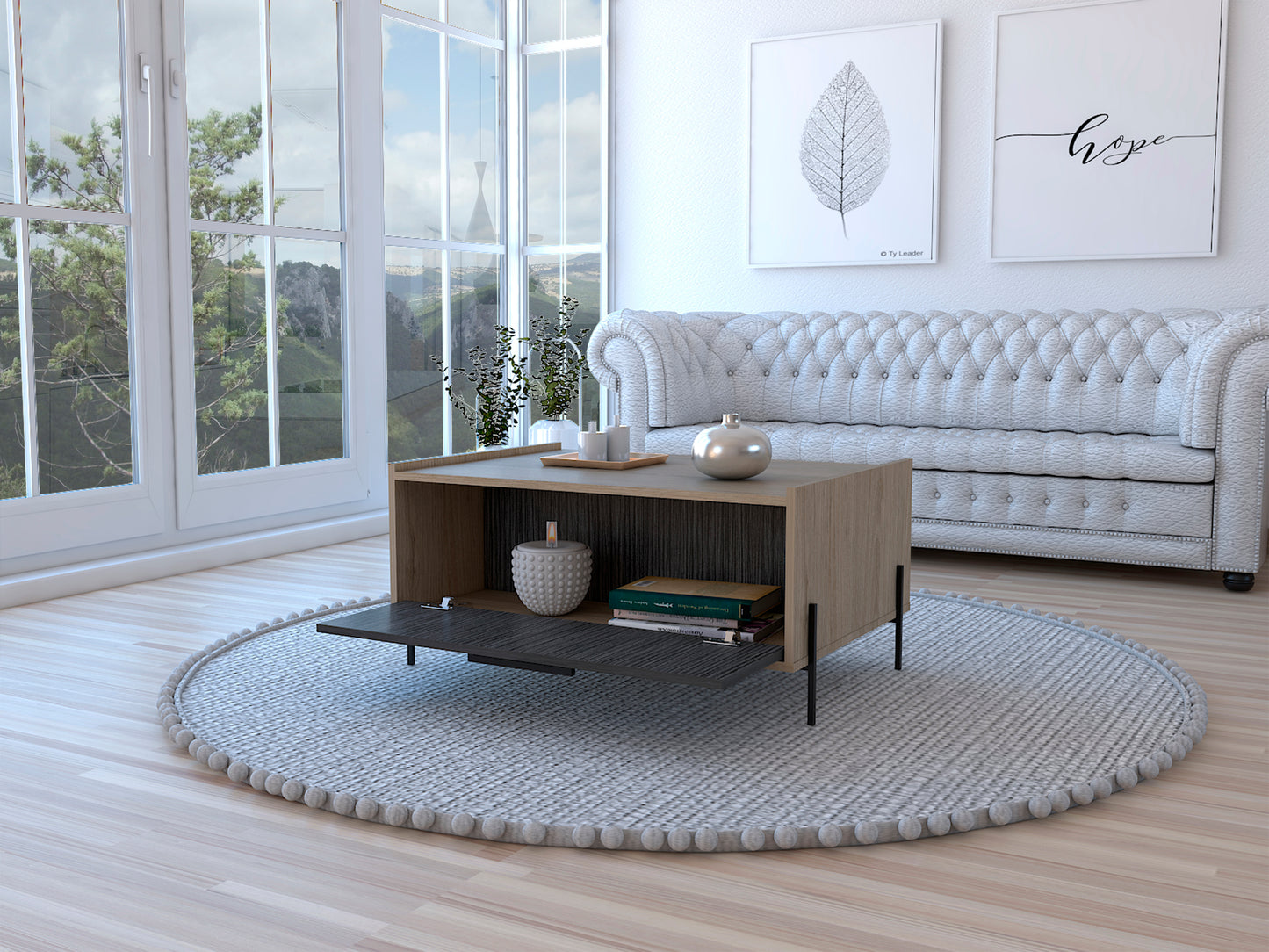 Harvard Storage Coffee Table