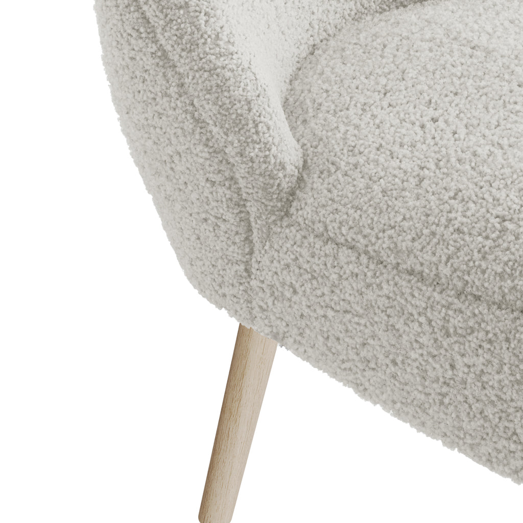 Ted White Chair - Relaxing Chair