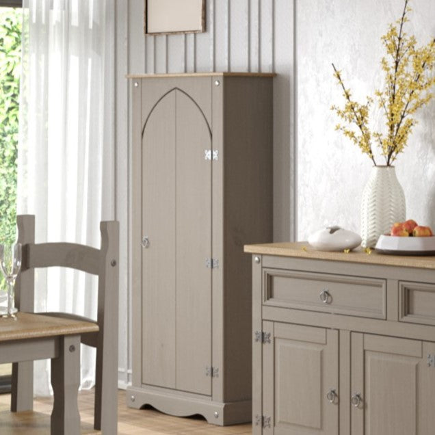 Corona Grey Vestry Cupboard