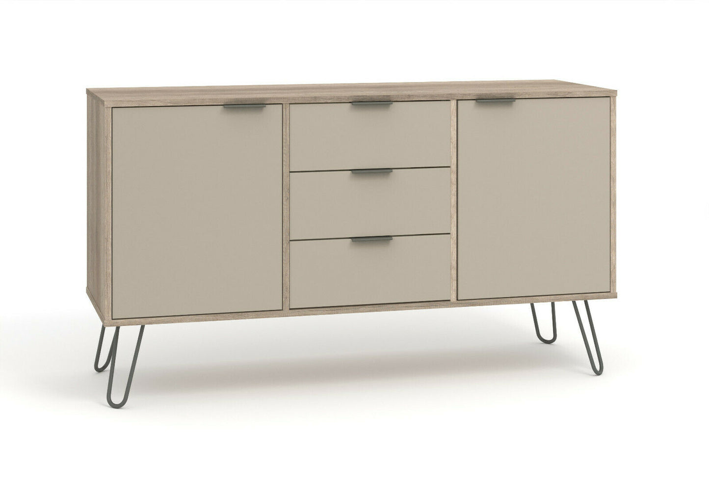 Augusta Driftwood 2 Doors & 3 Drawers Medium Sideboard