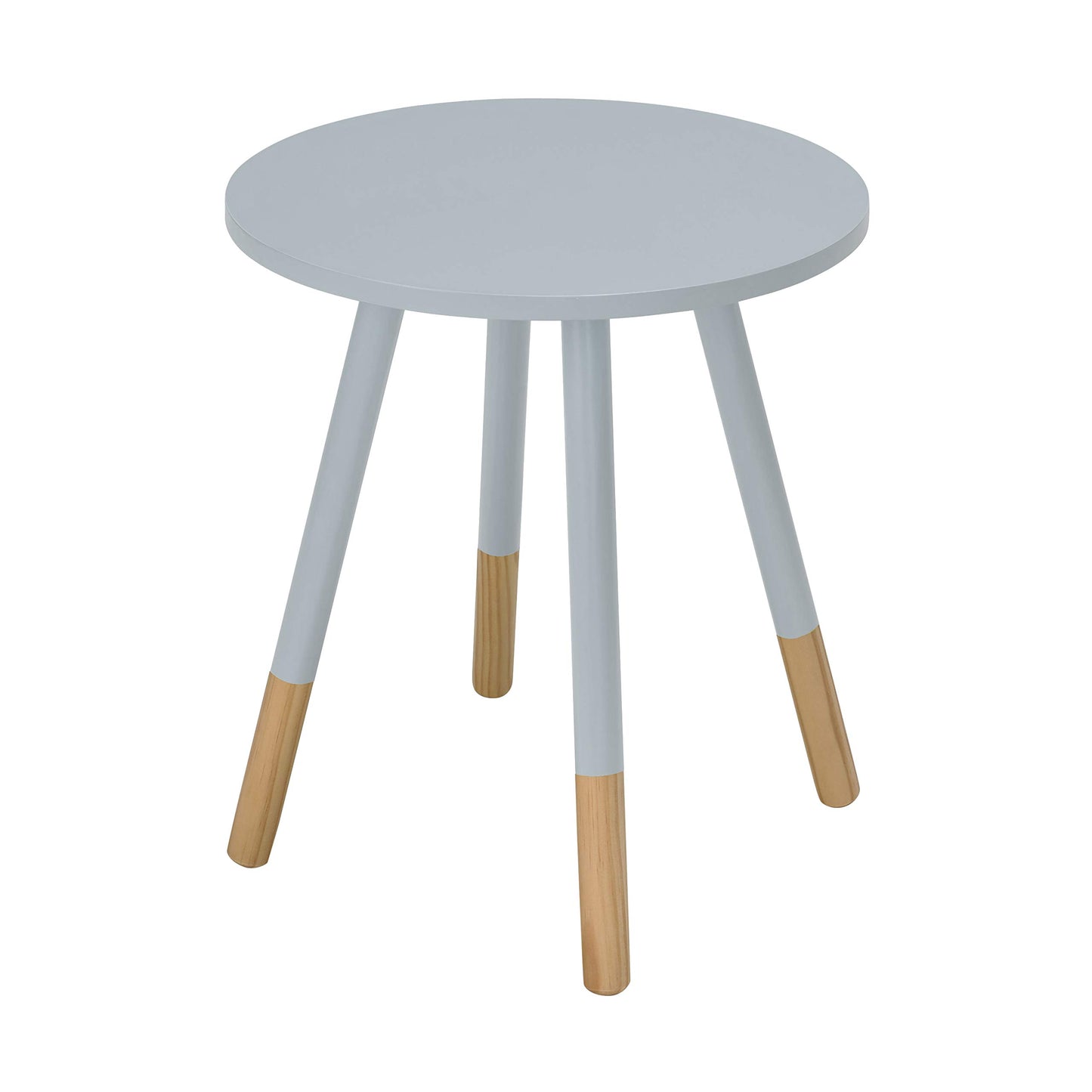 Costa Small Round Wooden Tables with Oak Feet - 6 Funky Colours