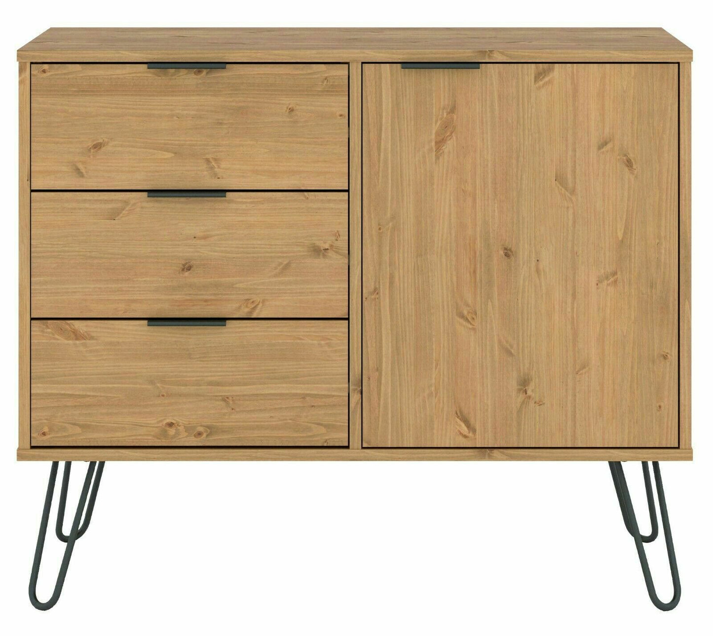 Augusta 1 Door 3 Drawers Small Sideboard