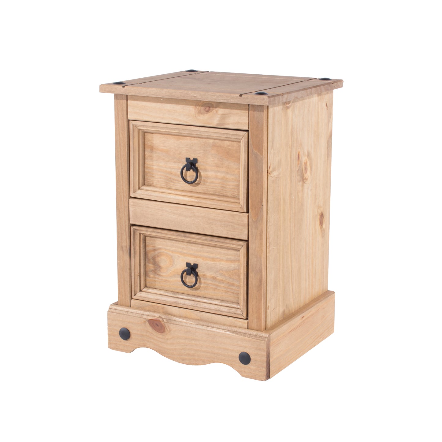 Corona 2 Drawer Petite Bedside