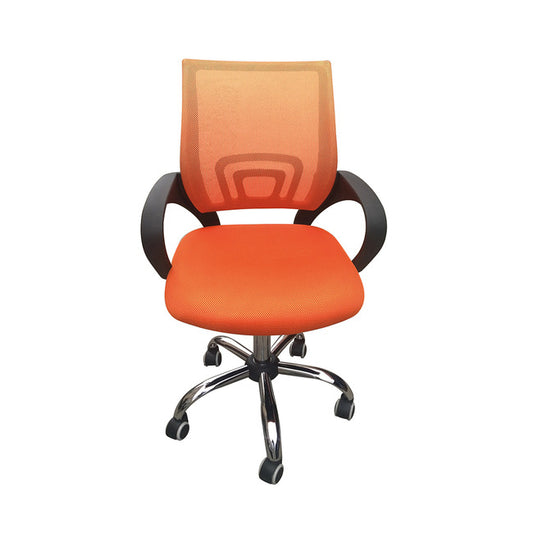 Tate Orange Mesh Back Office Chair