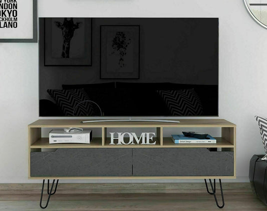 Manhattan 2 Drawer Open TV Unit