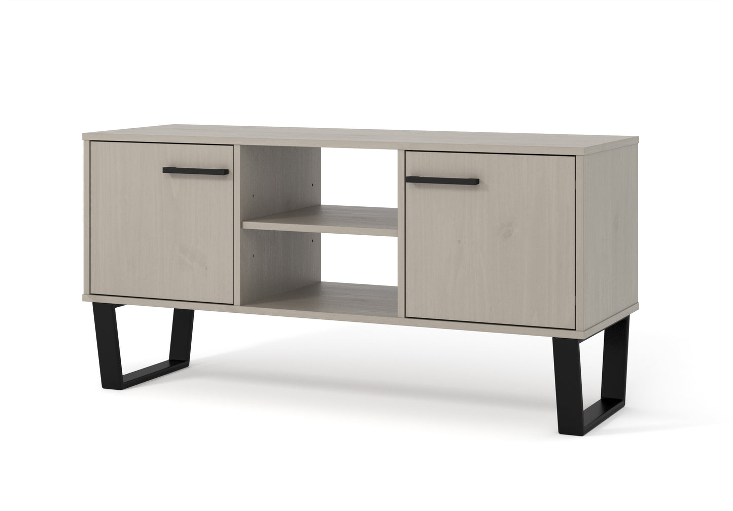 Texas Grey 2 Door Flat TV Unit