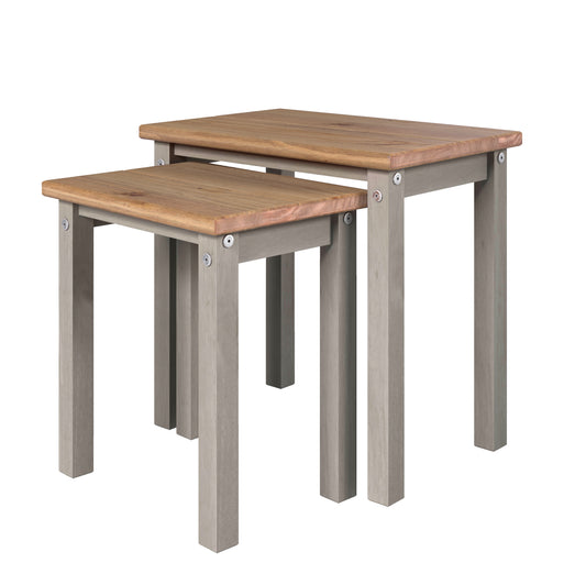 Corona Grey Nest of 2 Tables