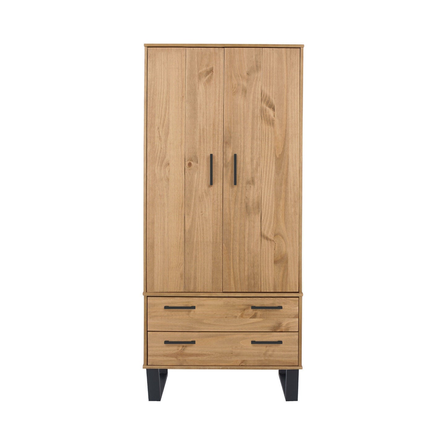 Texas 2 Door 2 Drawer Wardrobe