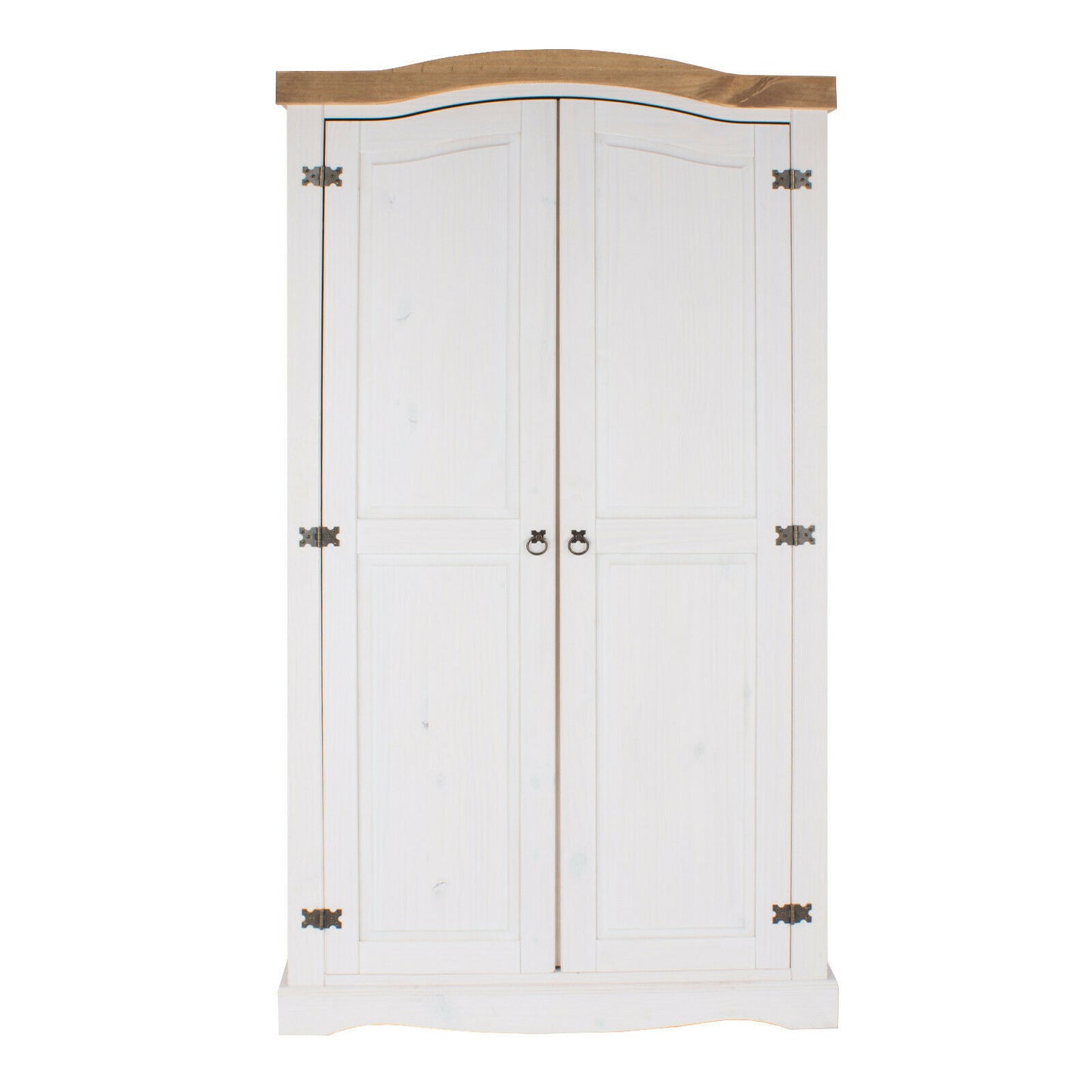 Corona White 2 Door Wardrobe