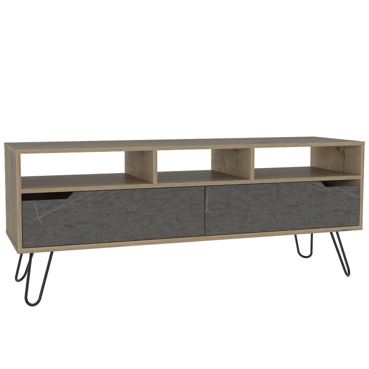 Manhattan 2 Drawer Open TV Unit