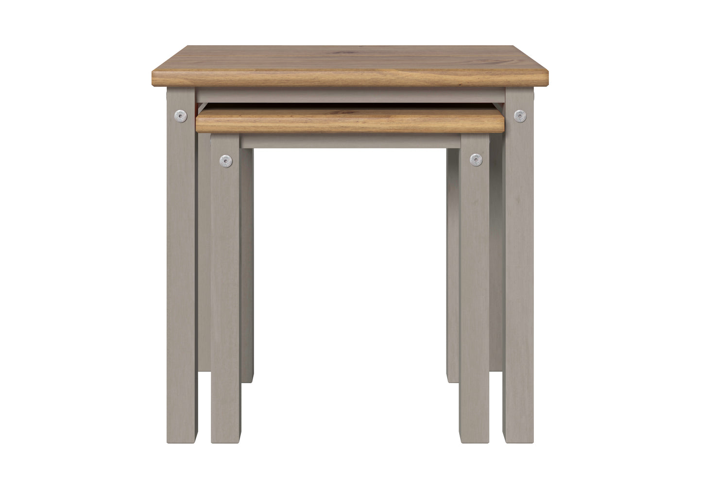 Corona Grey Nest of 2 Tables