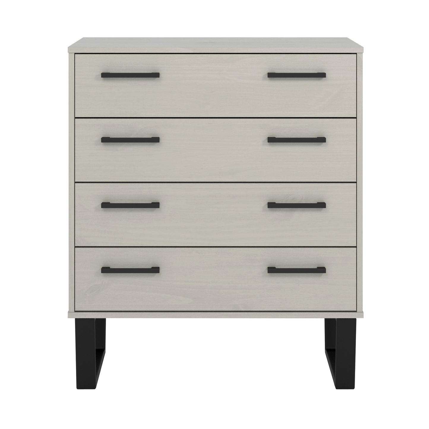Texas Grey 4 Drawer Chest
