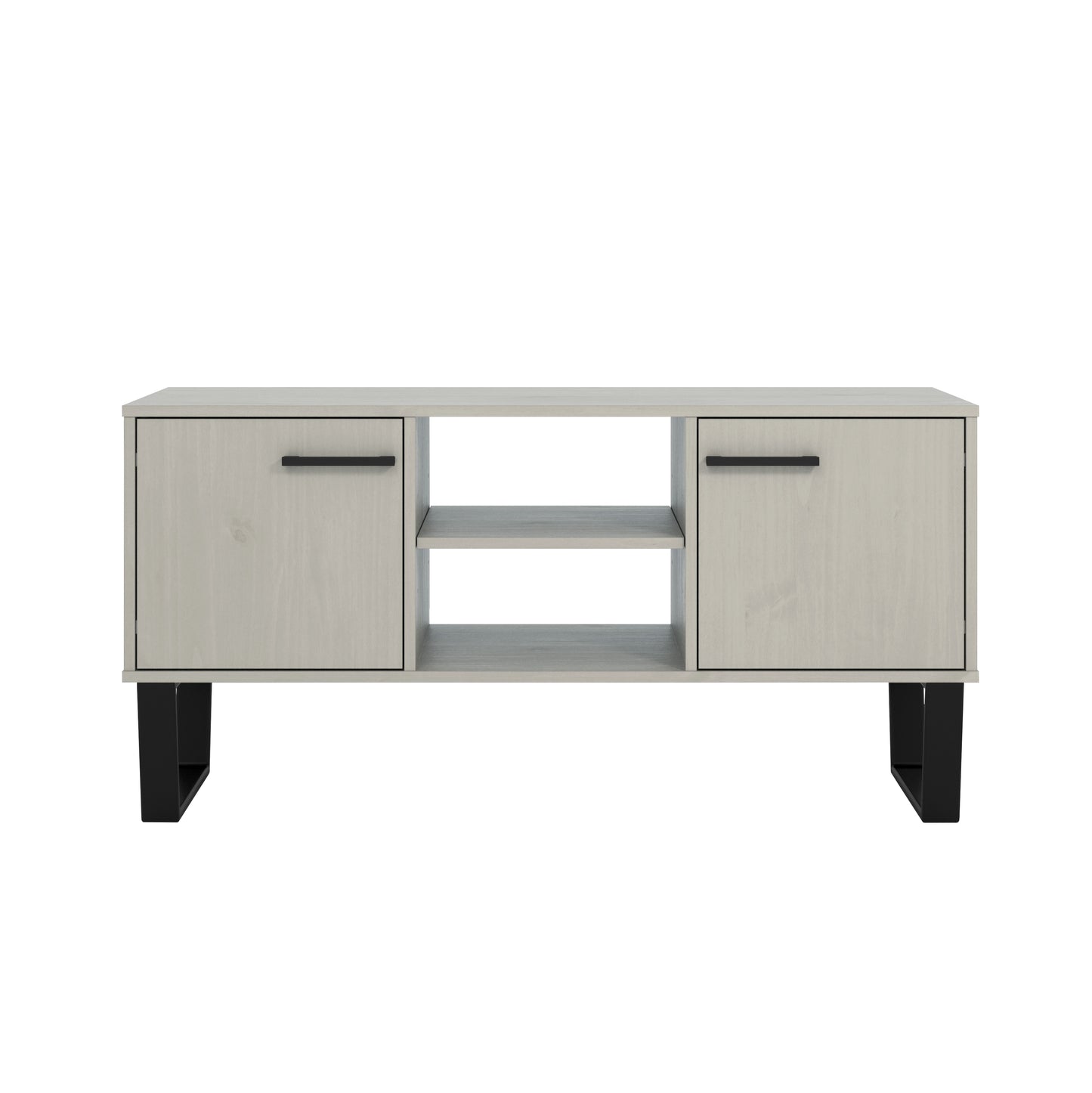 Texas Grey 2 Door Flat TV Unit