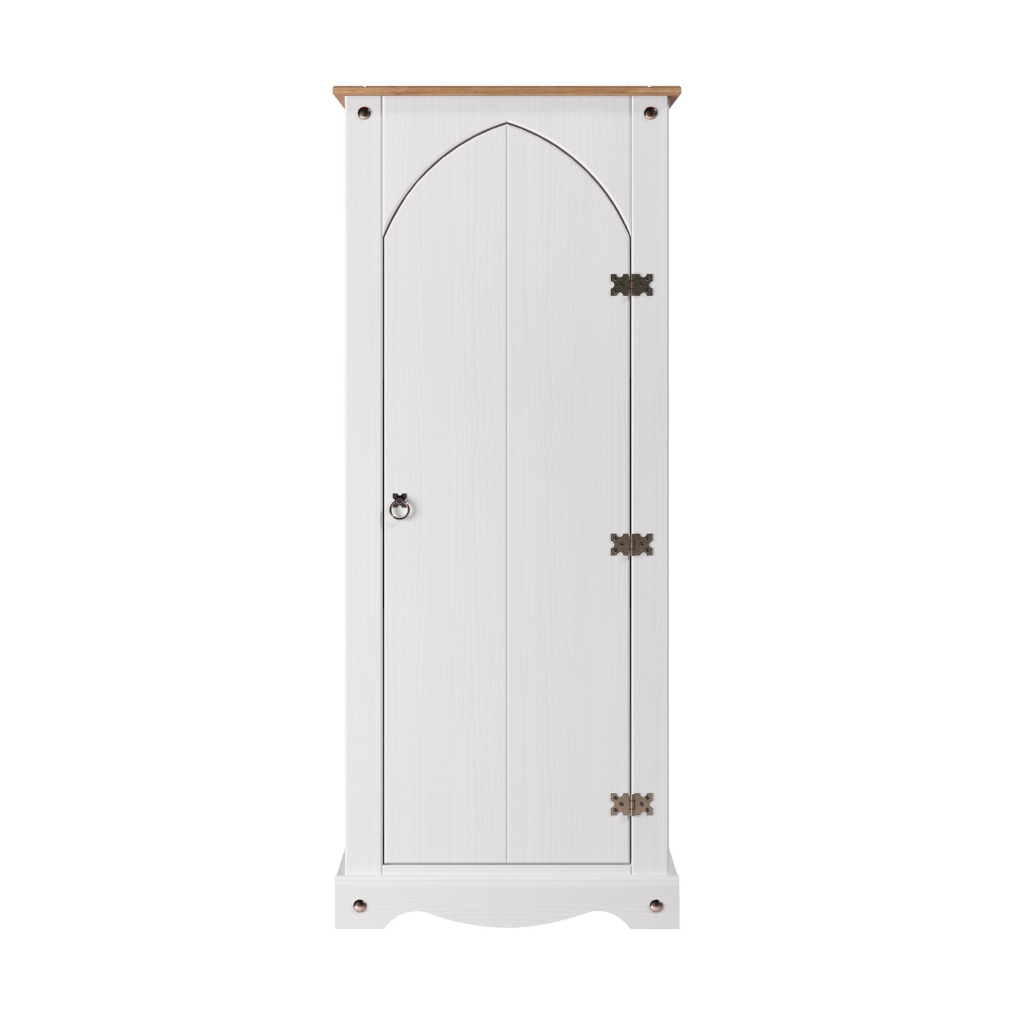 Corona White Vestry Cupboard