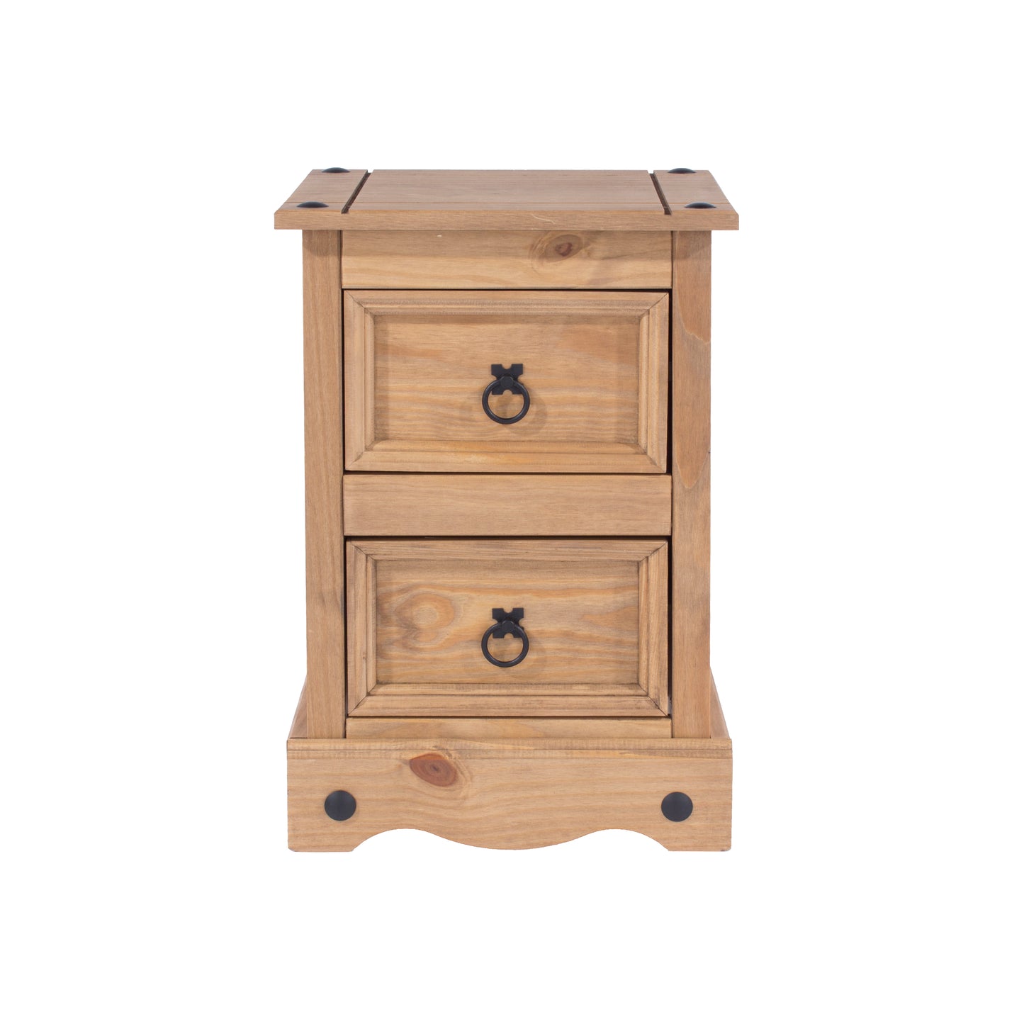 Corona 2 Drawer Petite Bedside