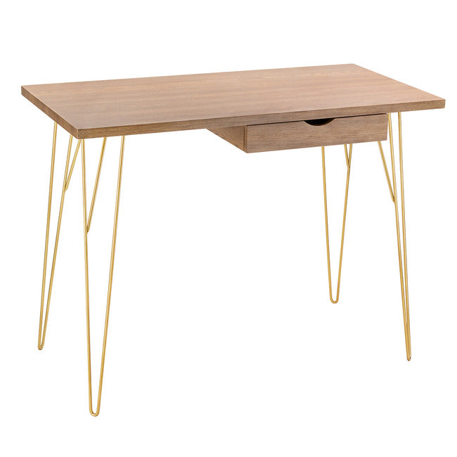 Fusion Desk Oak Effect