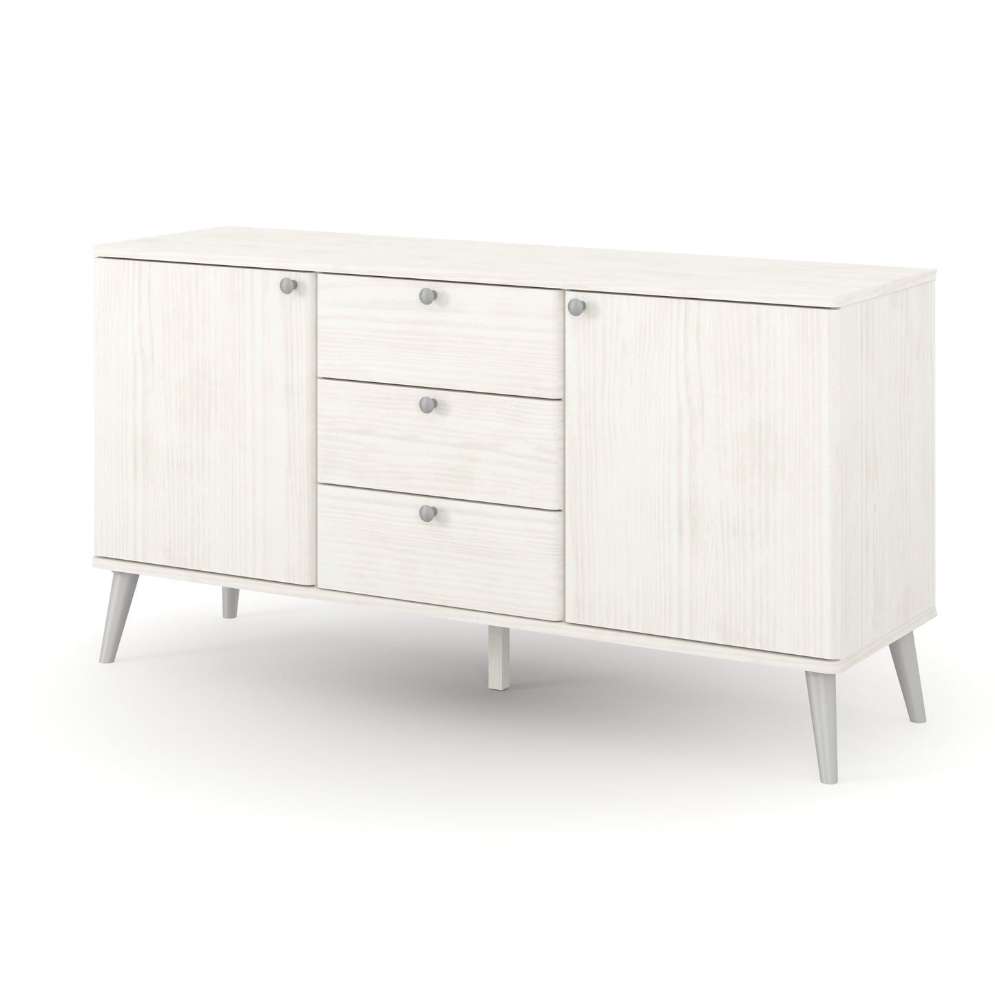 Augusta Curve Sideboard 2 Doors & 3 Drawers