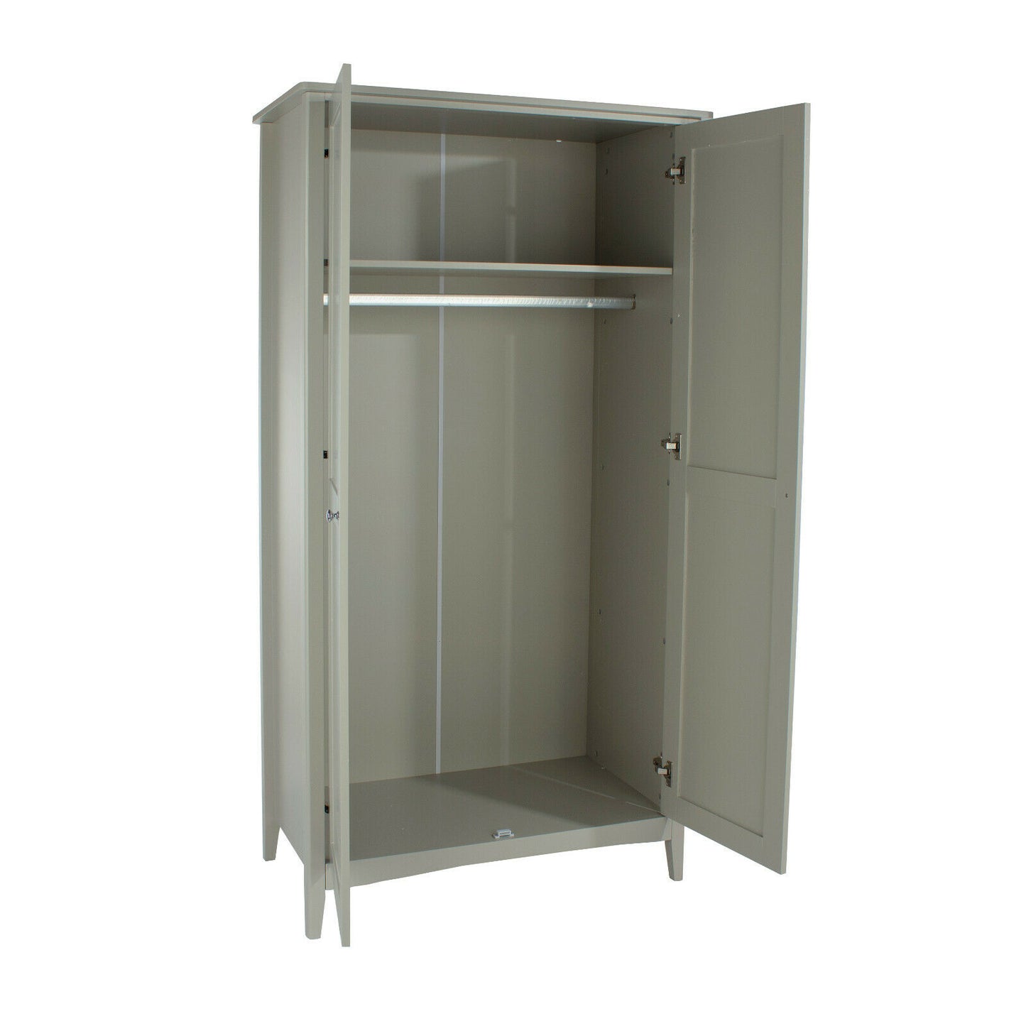 Como Grey 2 Door Wardrobe