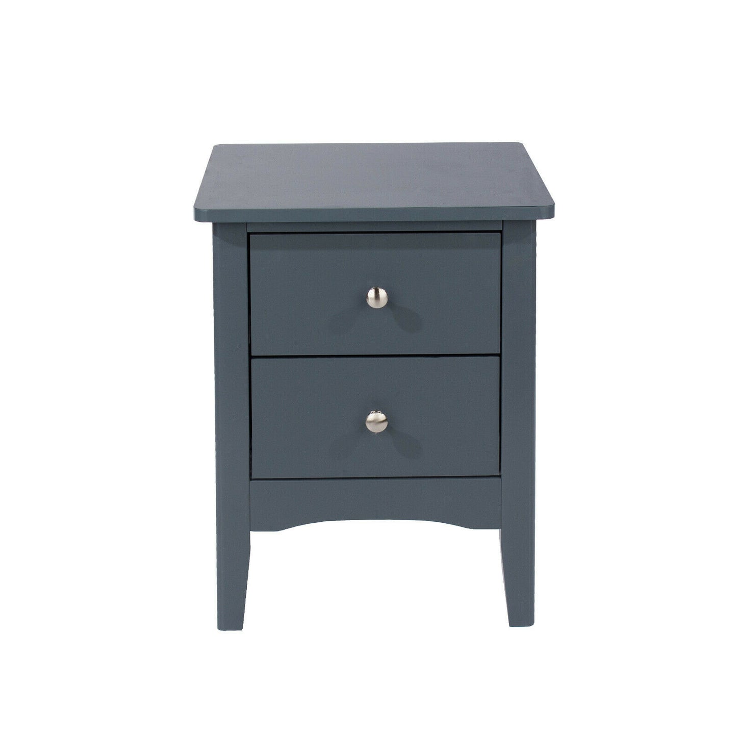 Como Midnight Blue 2 Drawer Bedside