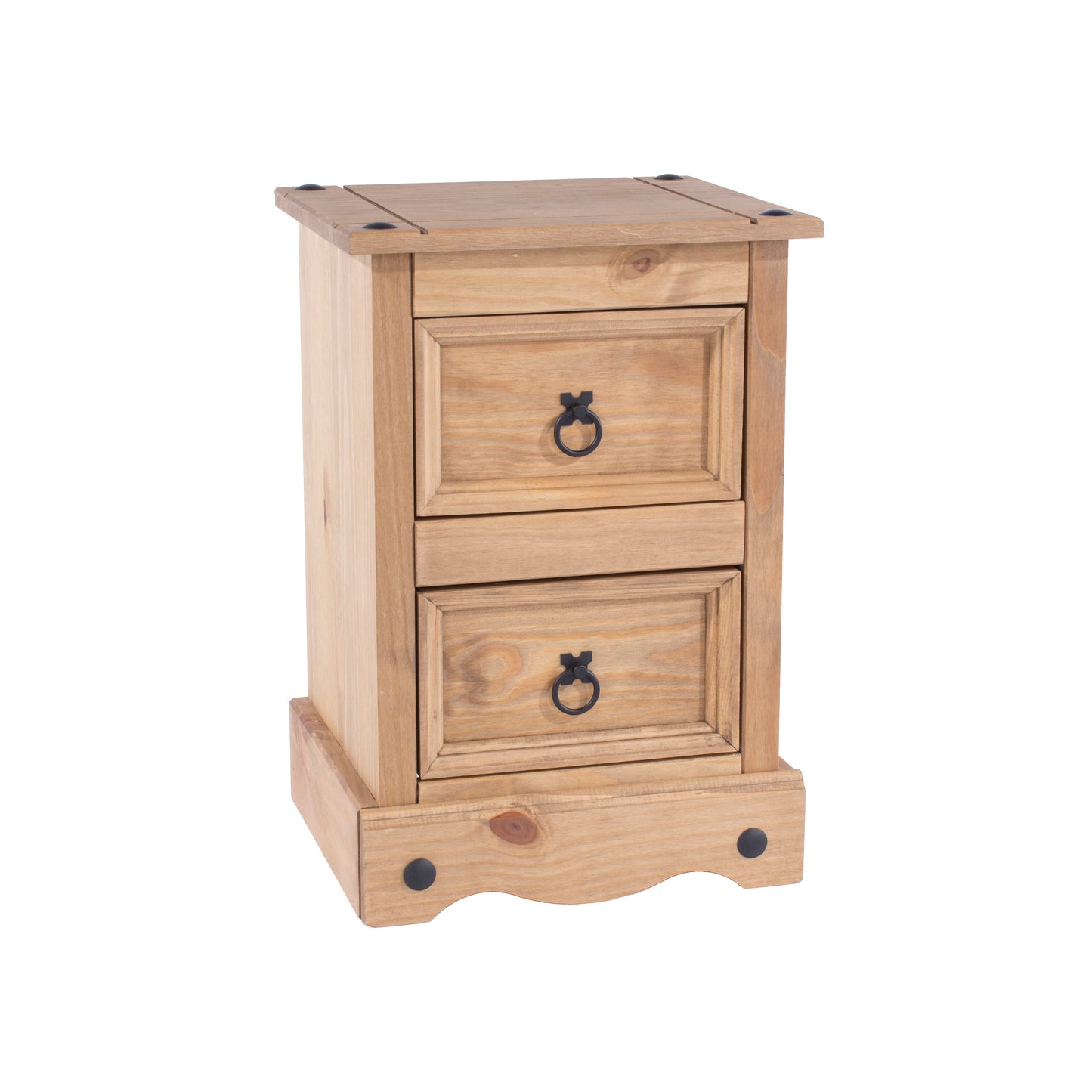 Corona 2 Drawer Petite Bedside