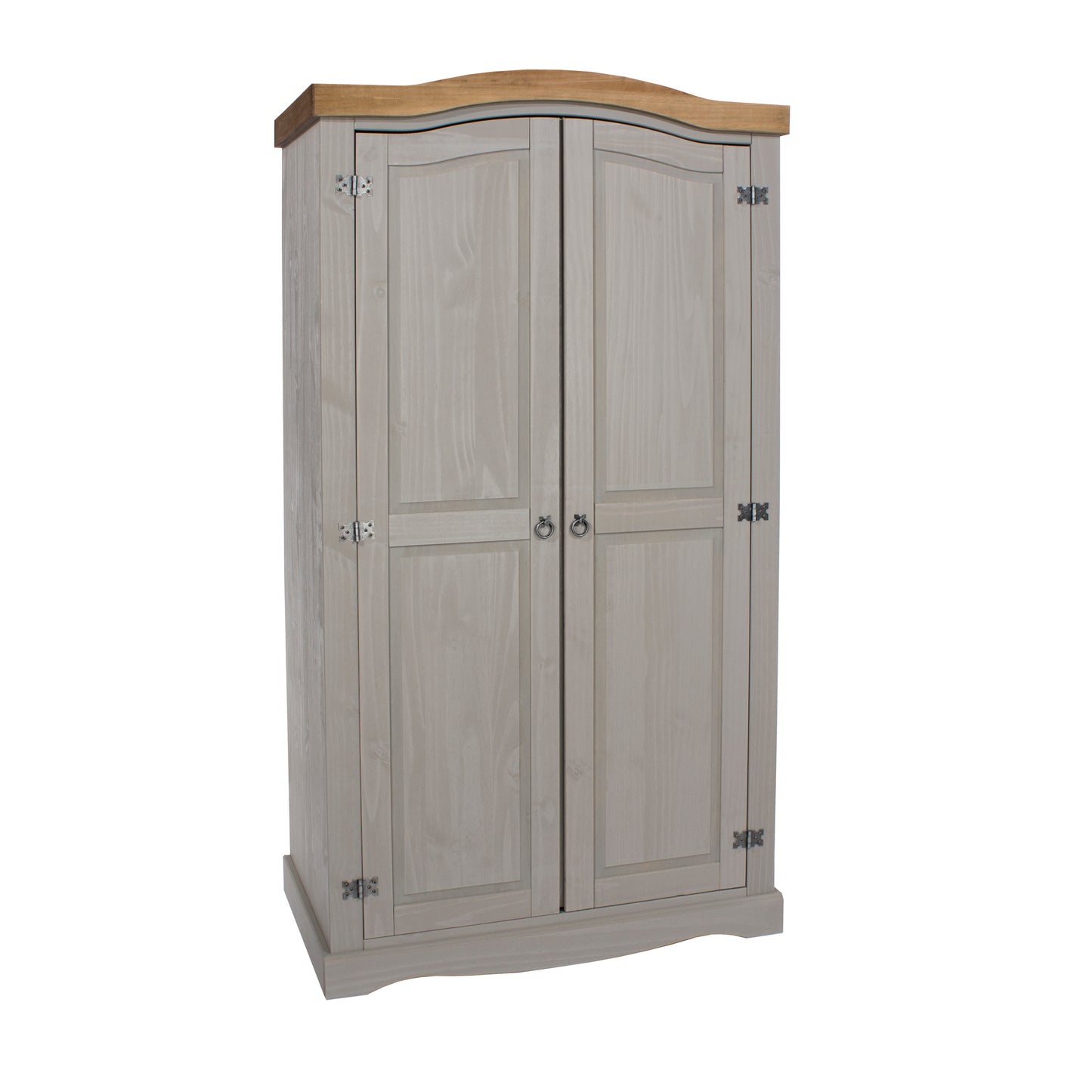 Corona Grey 2 Door Wardrobe