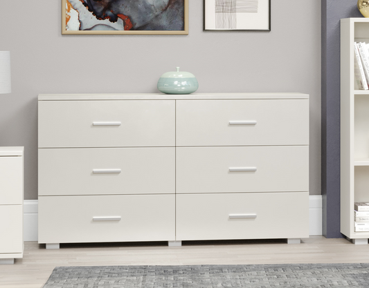 Lido 3+3 Drawer Compact Chest