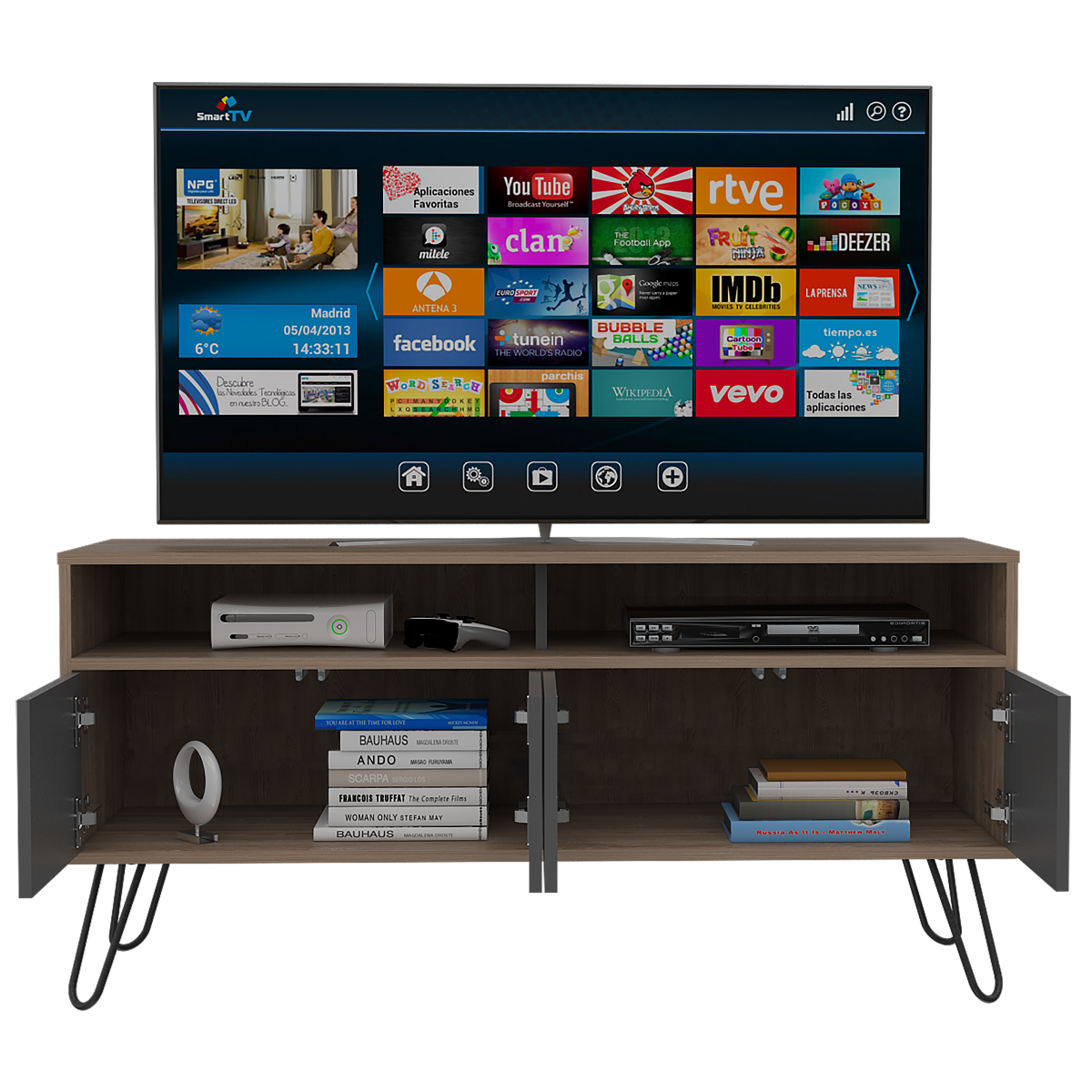 Vegas 4 Door TV Stand