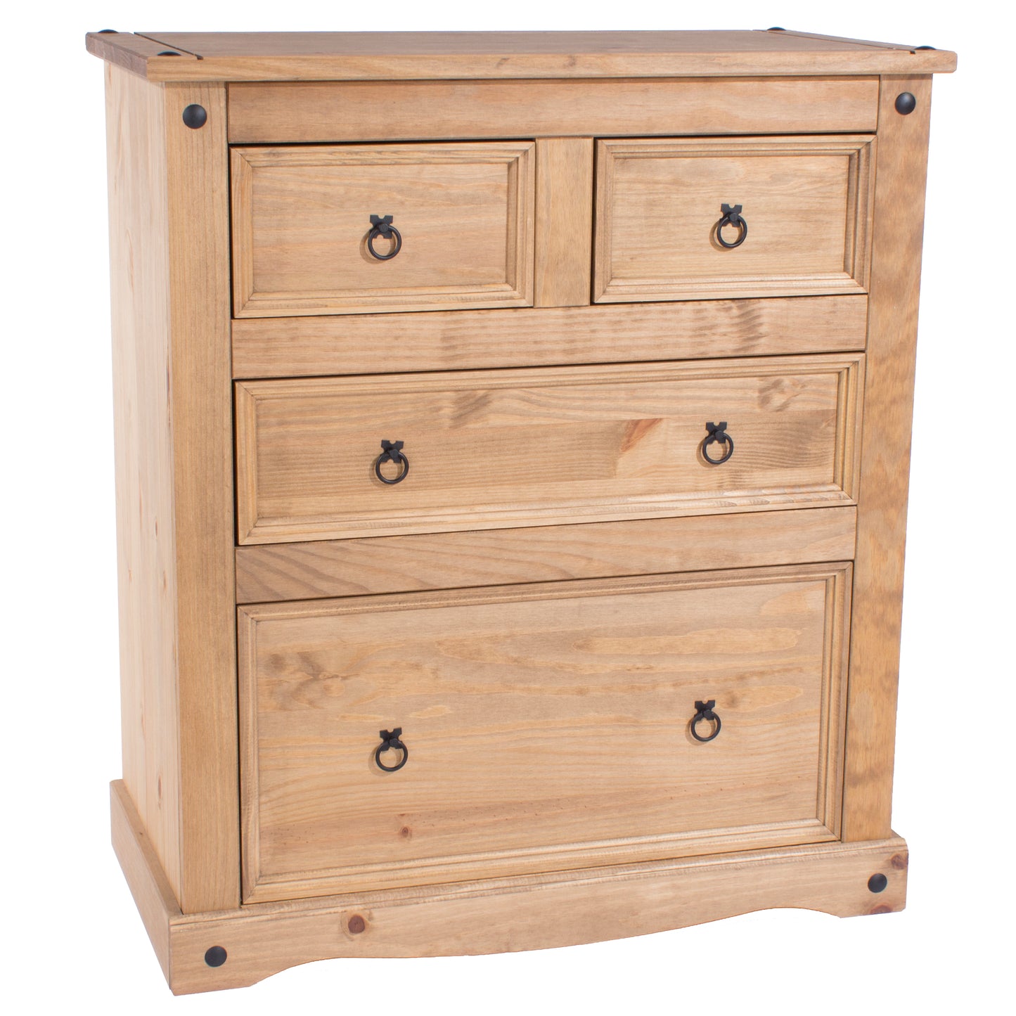 Corona 2+2 Drawer Chest