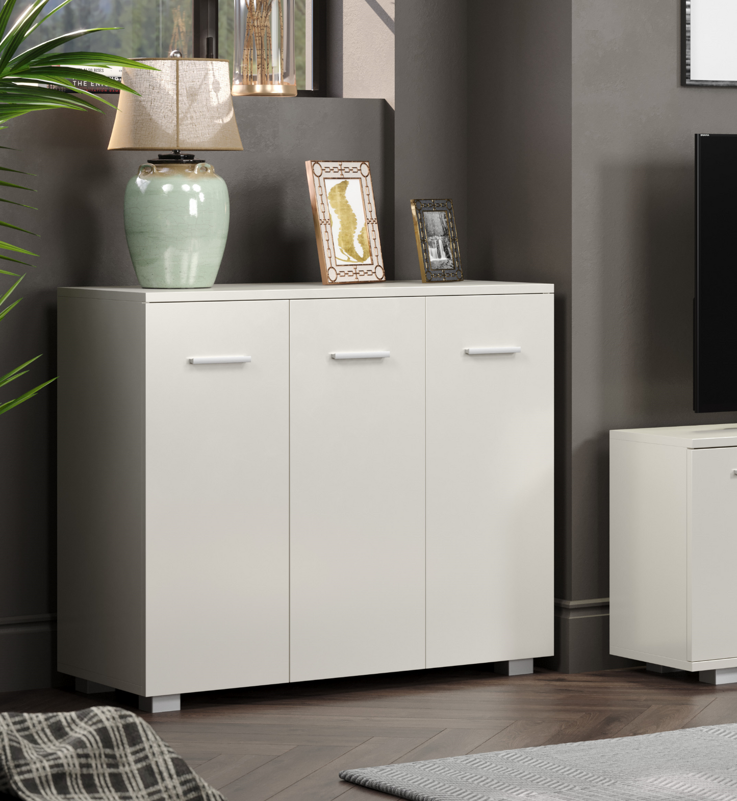 Lido 3 Door Compact Sideboard