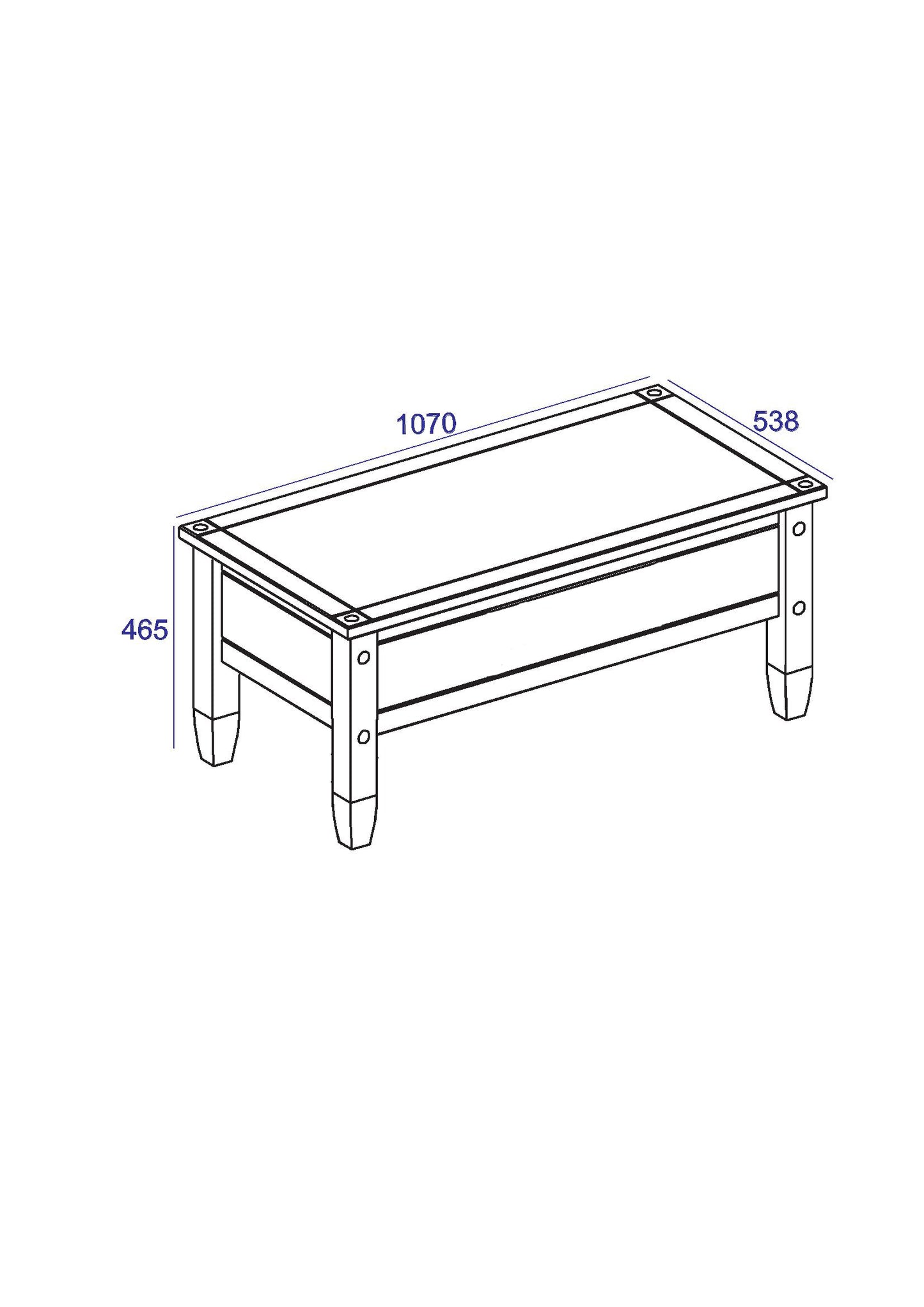 Corona Coffee Table