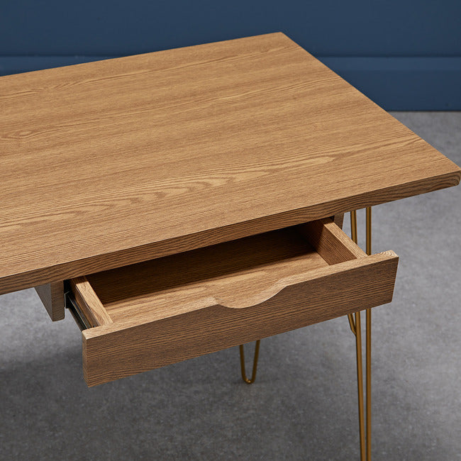 Fusion Desk Oak Effect