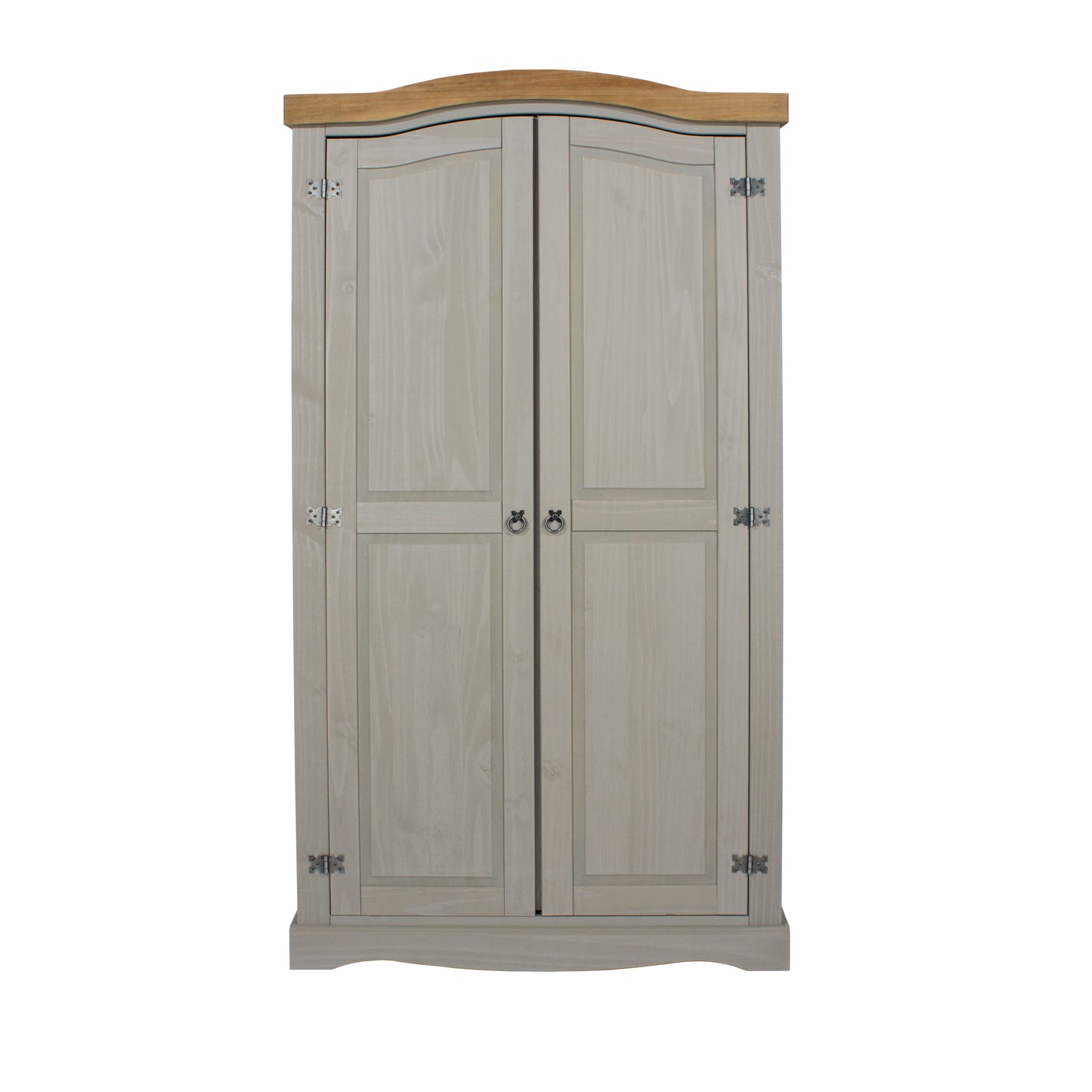 Corona Grey 2 Door Wardrobe