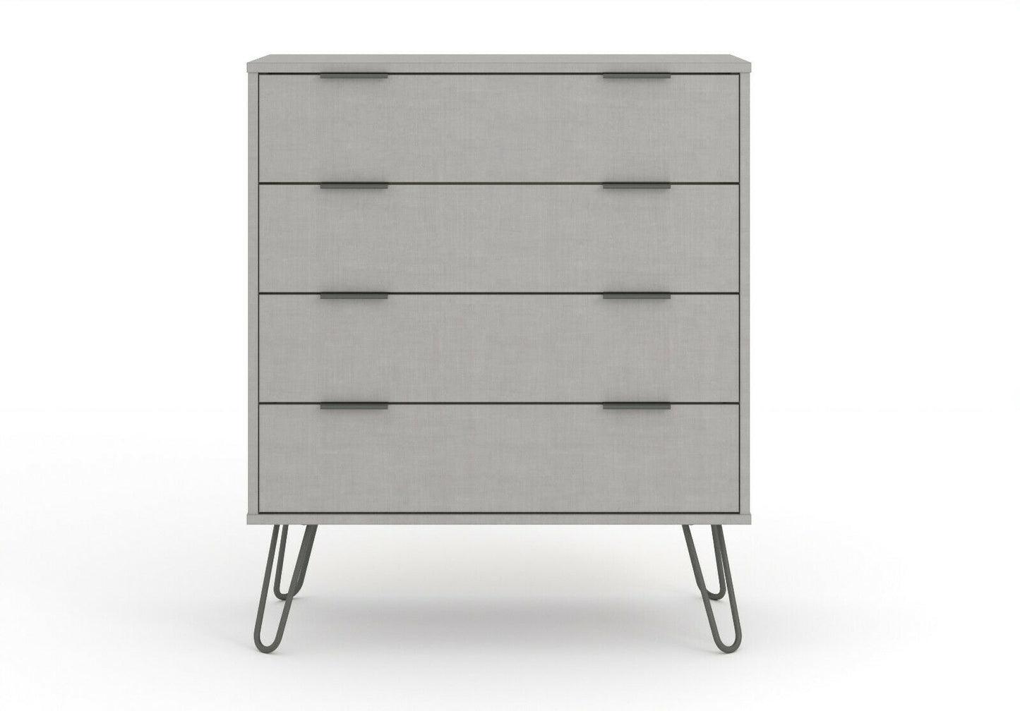 Augusta Grey 4 Drawer Chest of Drawers