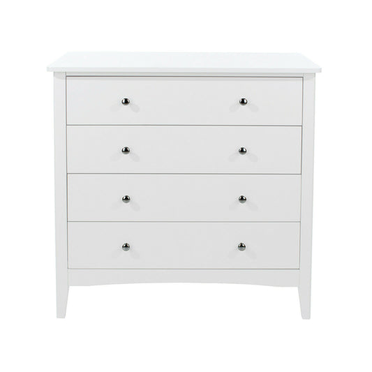 Como white 4 Drawer Chest