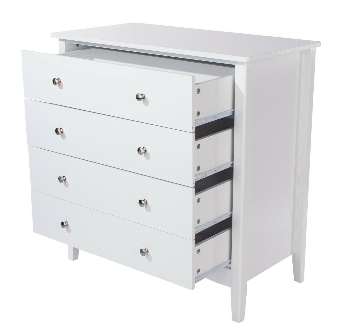 Como white 4 Drawer Chest