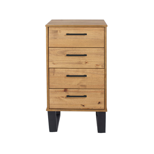 Texas 4 Drawer Narrow Chest of Drawers