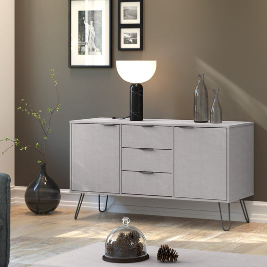 Augusta Grey 2 Doors & 3 Drawers Medium Sideboard