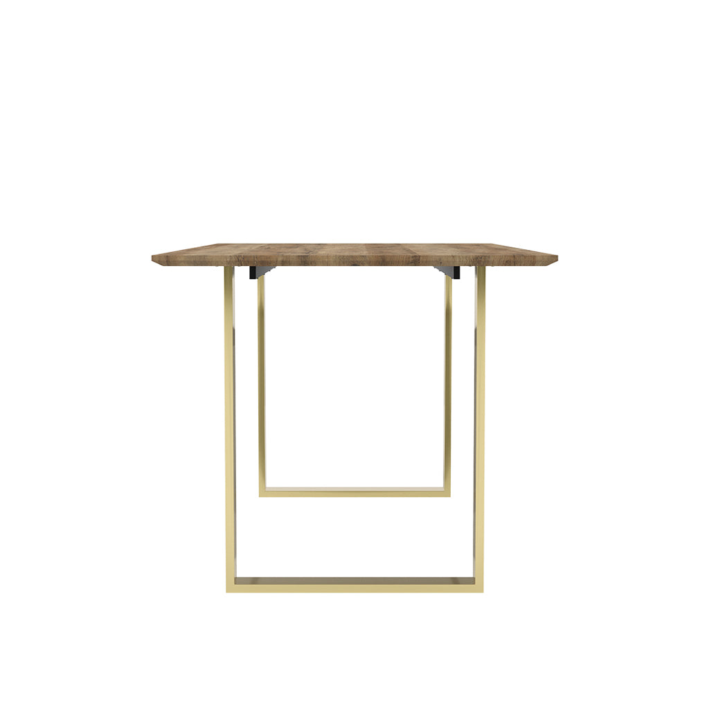Antibes Russet & Gold Dining Table