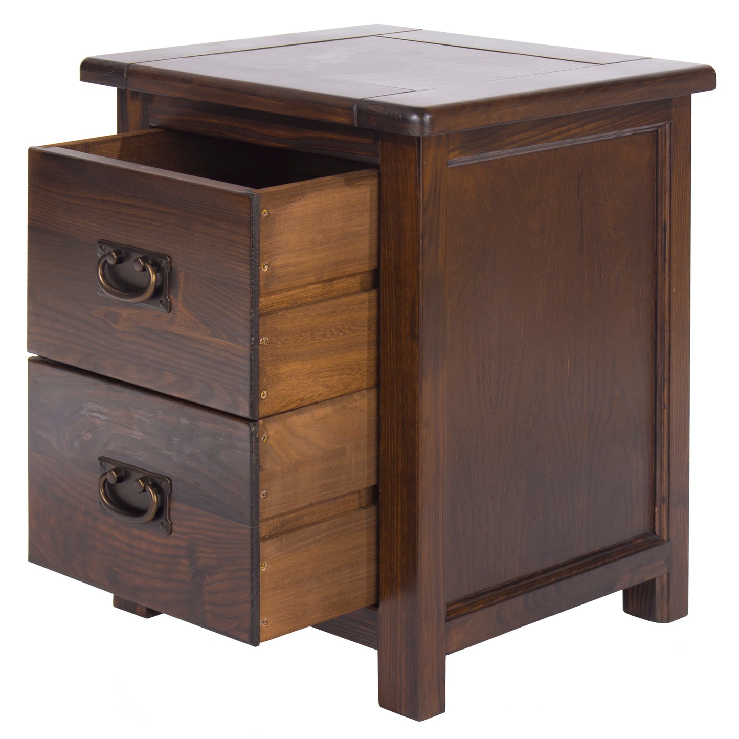 Boston 2 Drawer Bedside