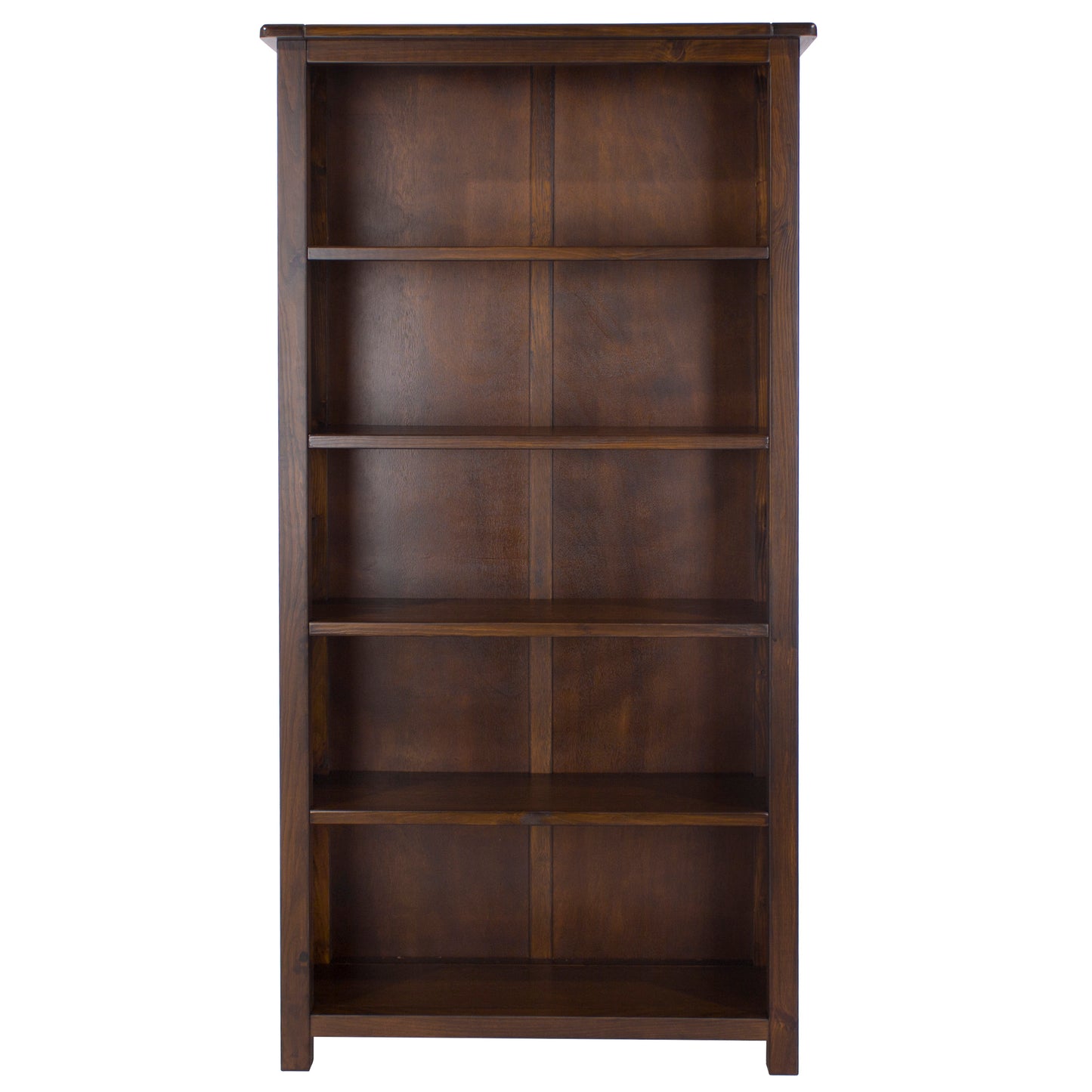 Antique Style Boston Tall Pine Bookcase