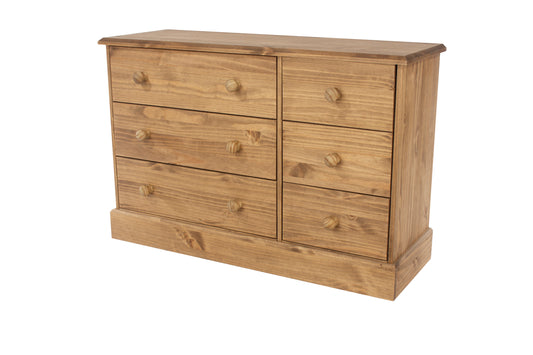 Cotswold 3+3 Drawer Wide Chest