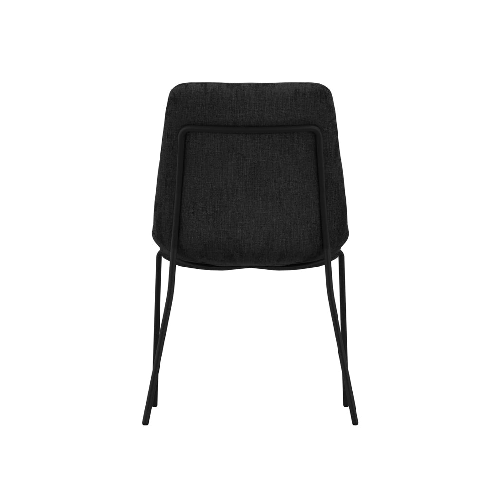 Carlo Black Dining Chairs (set of 2)