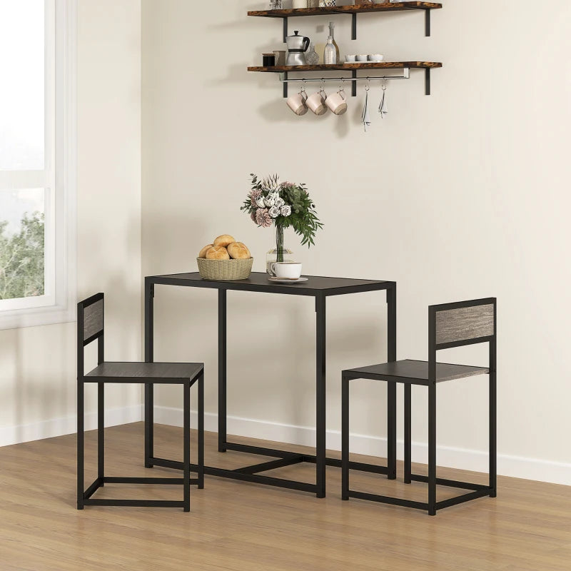HOMCOM Dining Table and Chairs Set 2 - Dining Room Sets