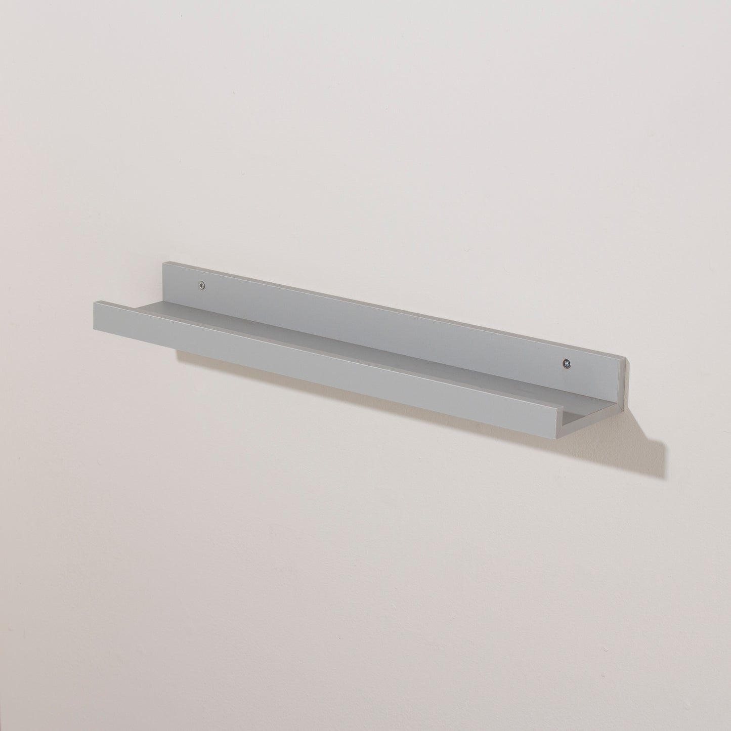 Dura 58cm Light Grey Floating Picture Ledge Shelf Wall Mounted Display Shelf