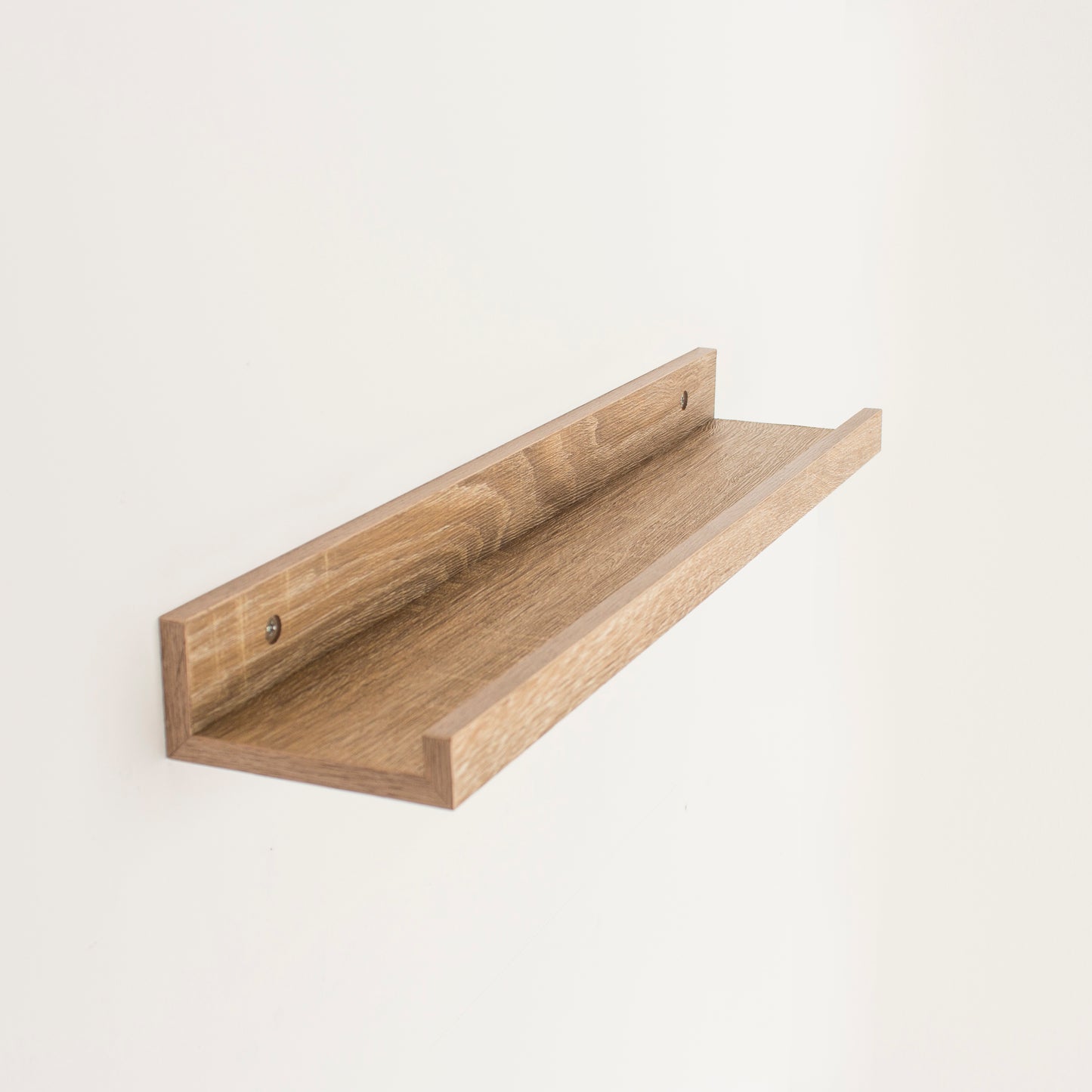 Dura 58cm Oak Effect Floating Picture Ledge Shelf Wall Mounted Display Shelf